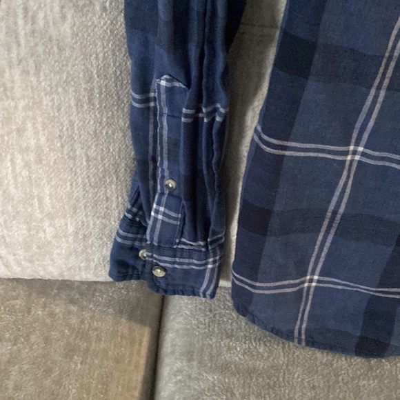 Sonoma t shirt buttons casual elegant blue - Picture 3 of 5